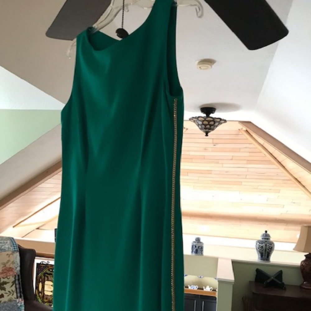 Calvin Klein side zipper Midi